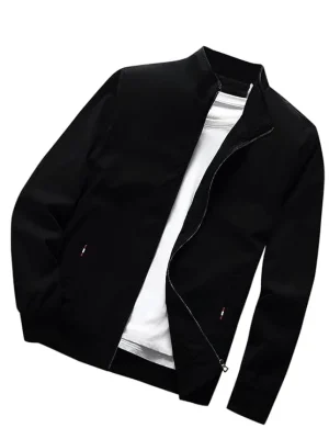 Black Jacket for Men – Stylish Casual and Premium Outerwear
