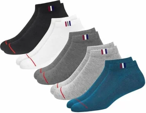 HICODE Men Solid Ankle Length Socks Pack of 5